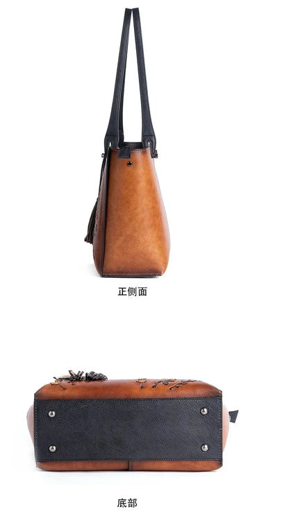 Mala Tote Florença Royale – Em Couro Genuíno Premium