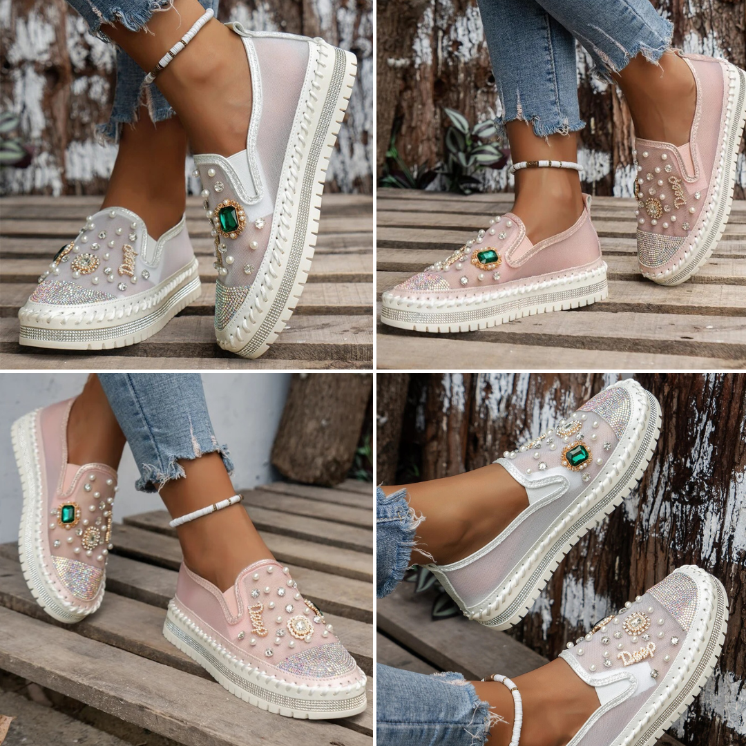 Clarissa Classy Star Sneakers - Stylish and Comfortable