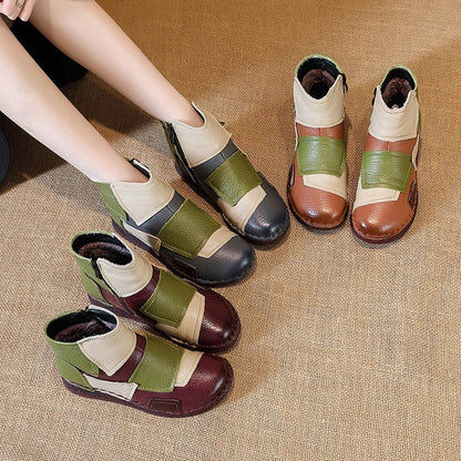 Helena Fionna Boots - Genuine Leather