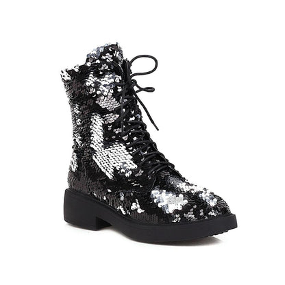 Elianna Sequin Boot