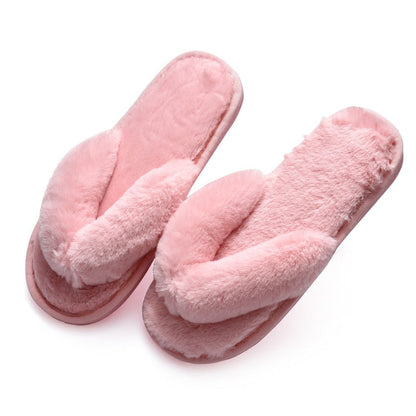 Pantoufle fourrée