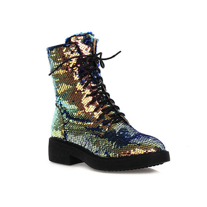 Elianna Sequin Boot