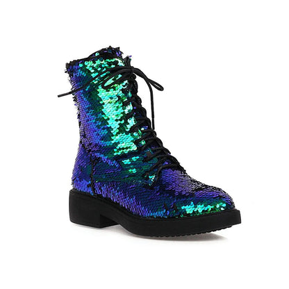 Elianna Sequin Boot