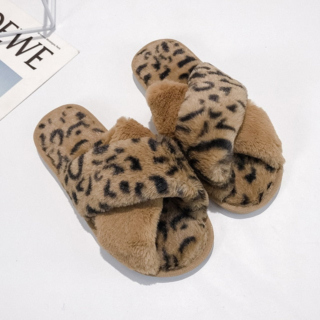 Pantoufle fourrée