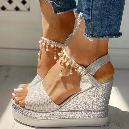 Platform Sandals - Pérola Stella
