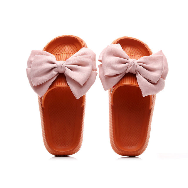 Cloud Therapeutic Slippers™ With Bow (NON-SLIP)