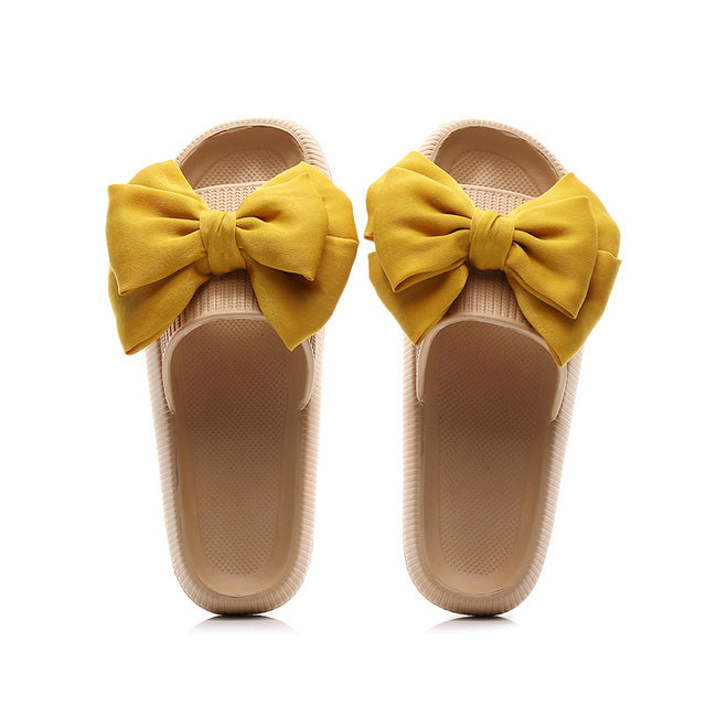 Cloud Therapeutic Slippers™ With Bow (NON-SLIP)